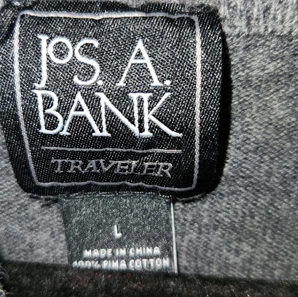 JoS A Bank Mens Pima Cotton Sweater sz L